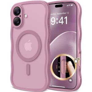 Women Black Currant Iphone 17 Pro Max Case Full Camera Protection Mag Safe